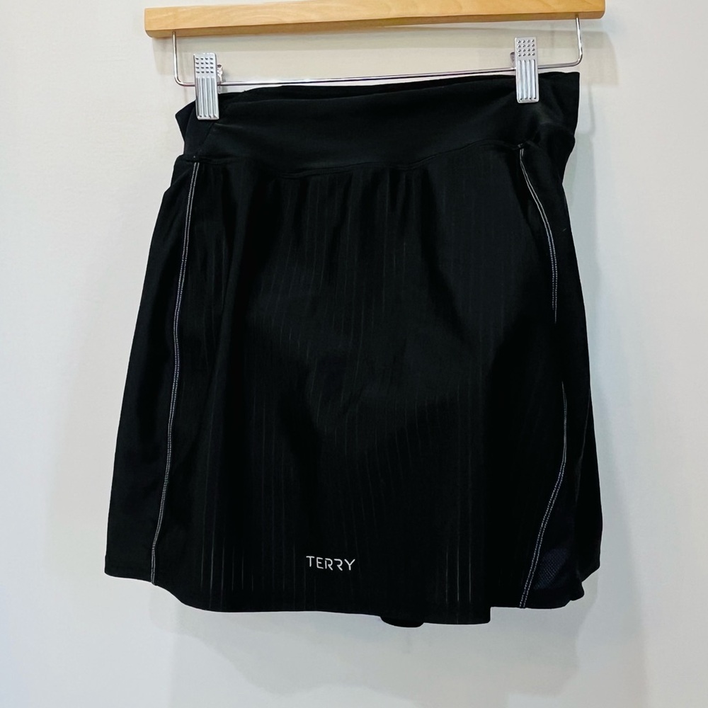 Terry Bike skort skirt with padding cycling active size medium